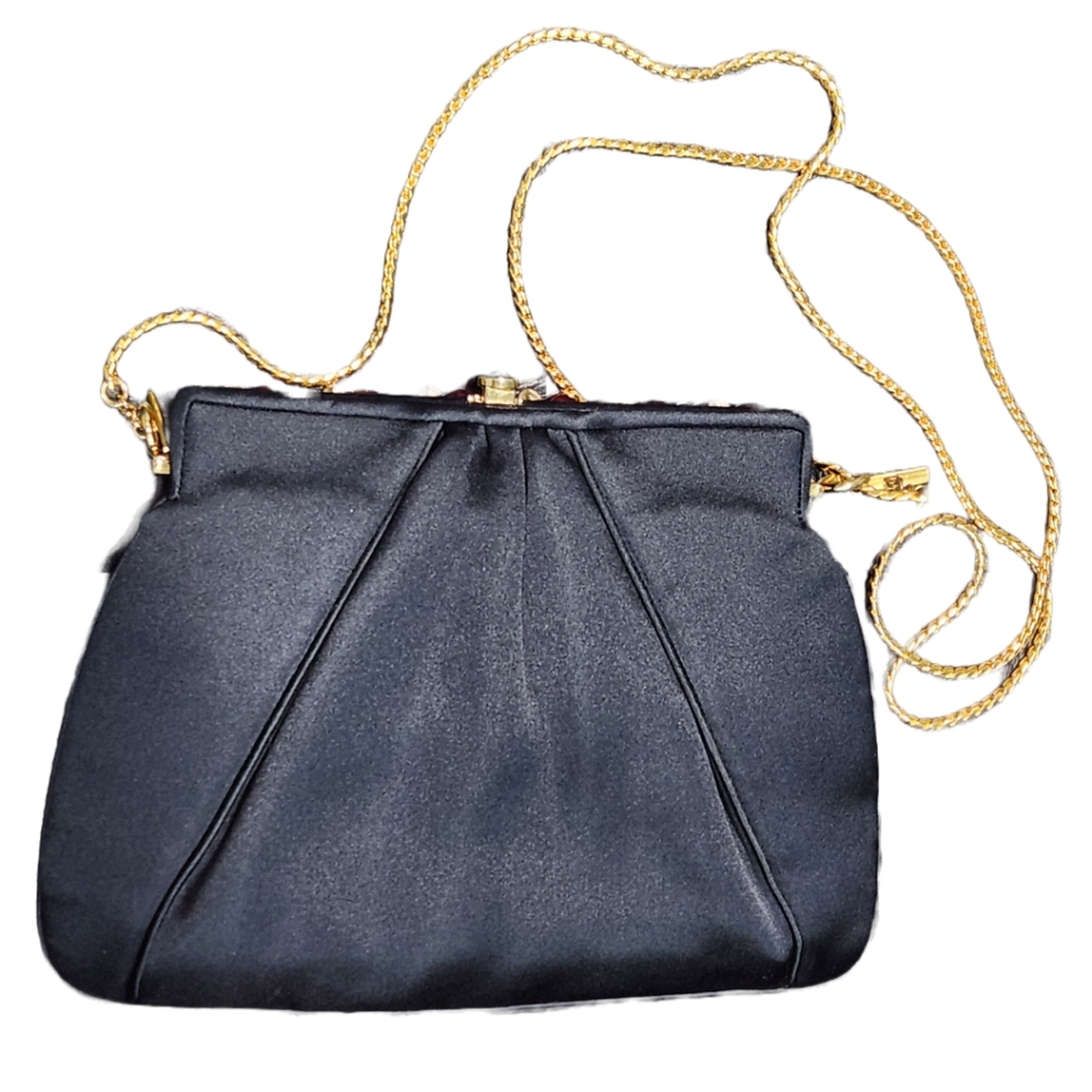 Judith Leiber Elephant black Clutch Crossbody - Picture 2 of 16